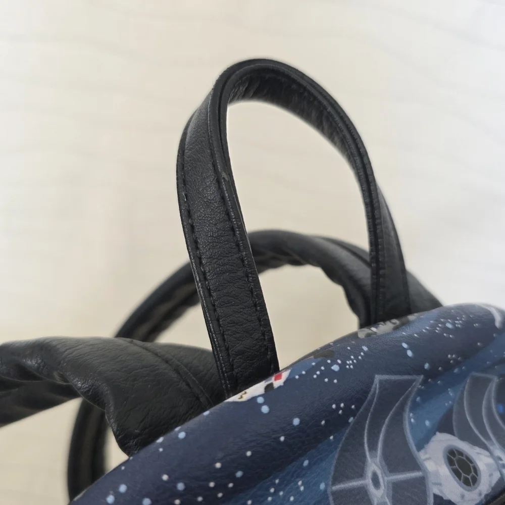 Loungefly Star Wars Chibi Spaceships Mini Backpack X-Wing Tie Fighters Disney